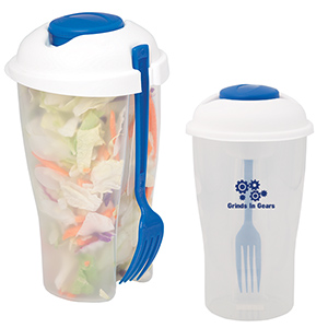 KP8280-C
	-ON-THE-GO SALAD CUP
	-Royal Blue/Clear (Clearance Minimum 90 Units)